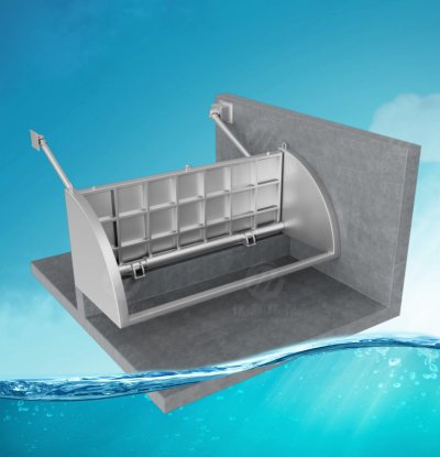 雨污分流新利器——液动旋转堰门，铭源环保为您定制！